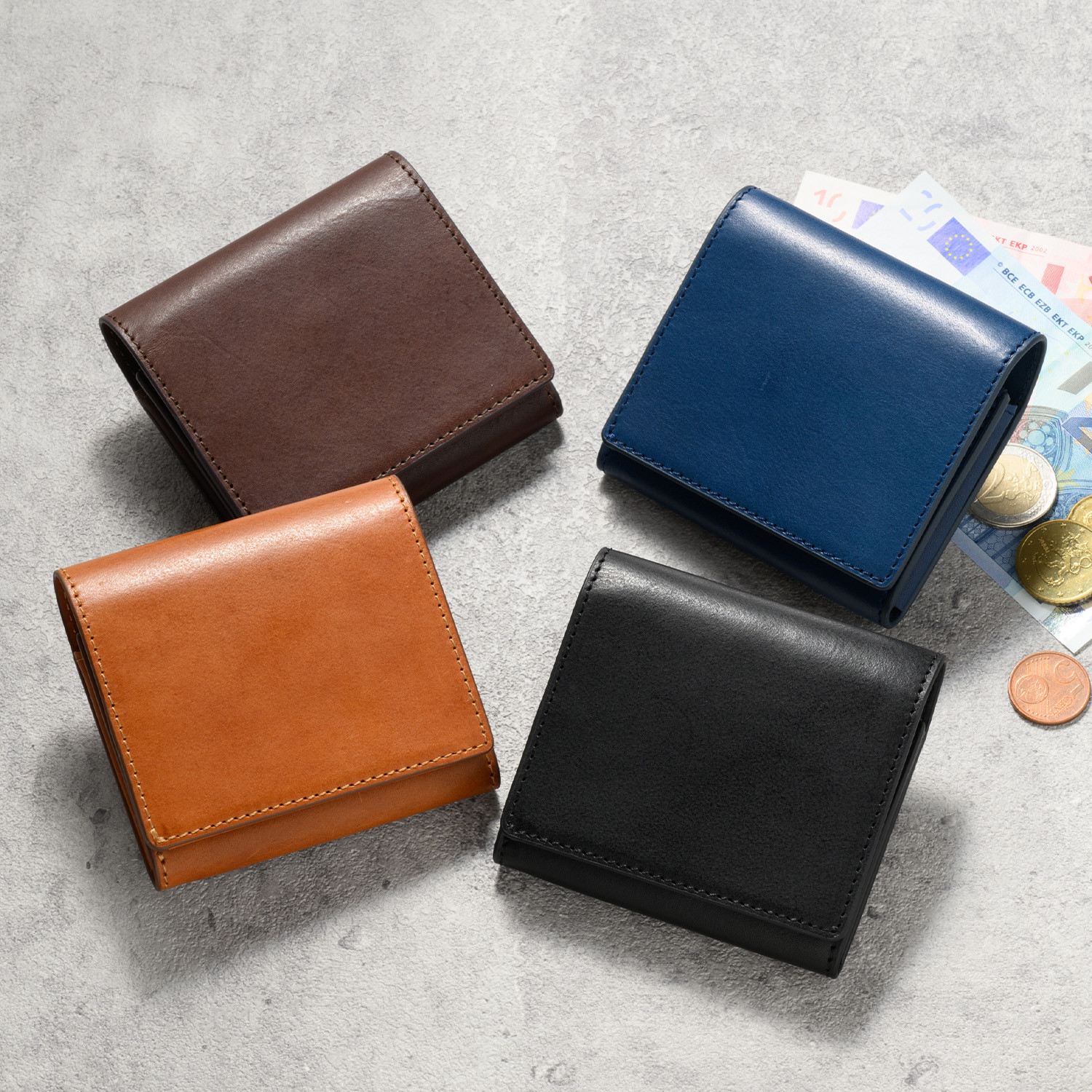 ミラグロ piatto イタリアンレザー・コンパクトウォレット MILAGRO[CA-MB-679]