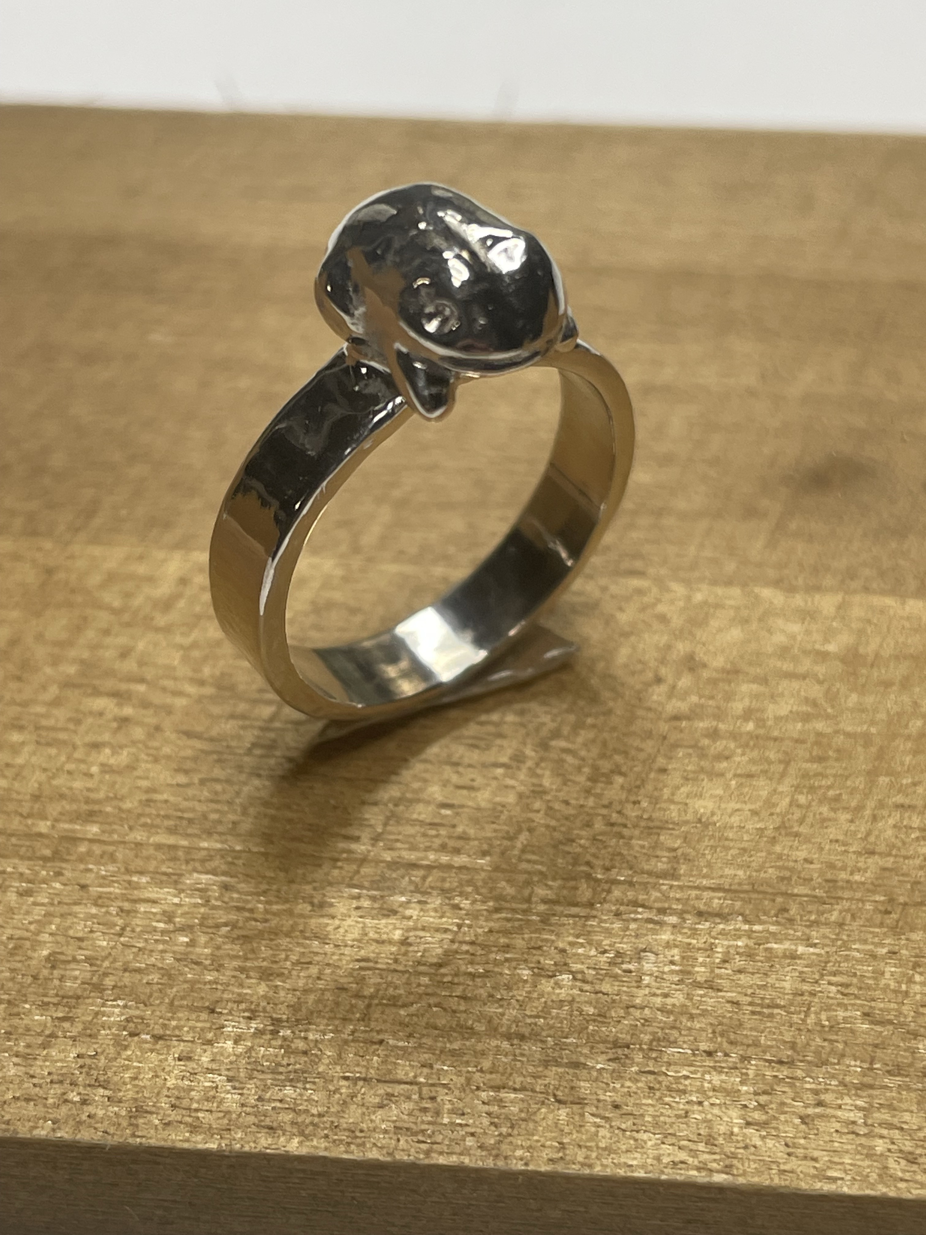 カエル　リング　オリジナル