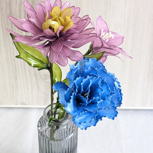 ◇大切な人へ心を結ぶ仏花◇アメリカンフラワー・ディップアート