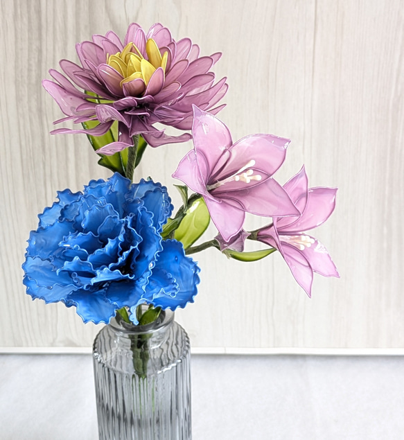 ◇大切な人へ心を結ぶ仏花◇アメリカンフラワー・ディップアート