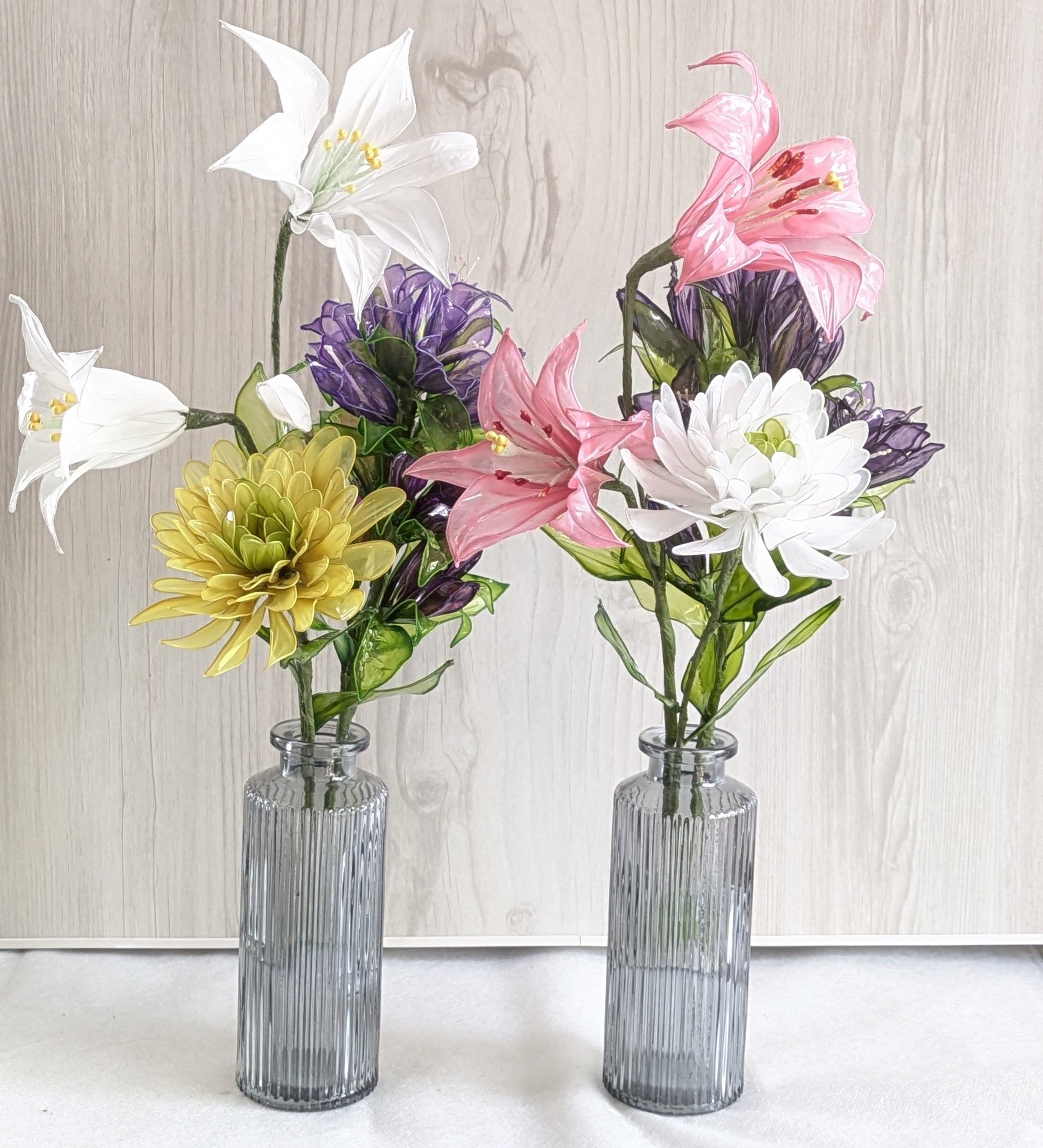 りりんです♪赤い彼岸花です♪ディップフラワー(アメリカンフラワー) りりんです♪赤い彼岸花です♪ディップフラワー(アメリカン