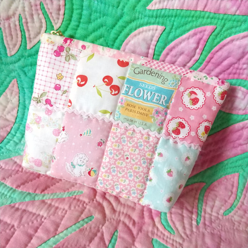 手作りキット】パッチワークキルト パッチワークポーチ キット キット