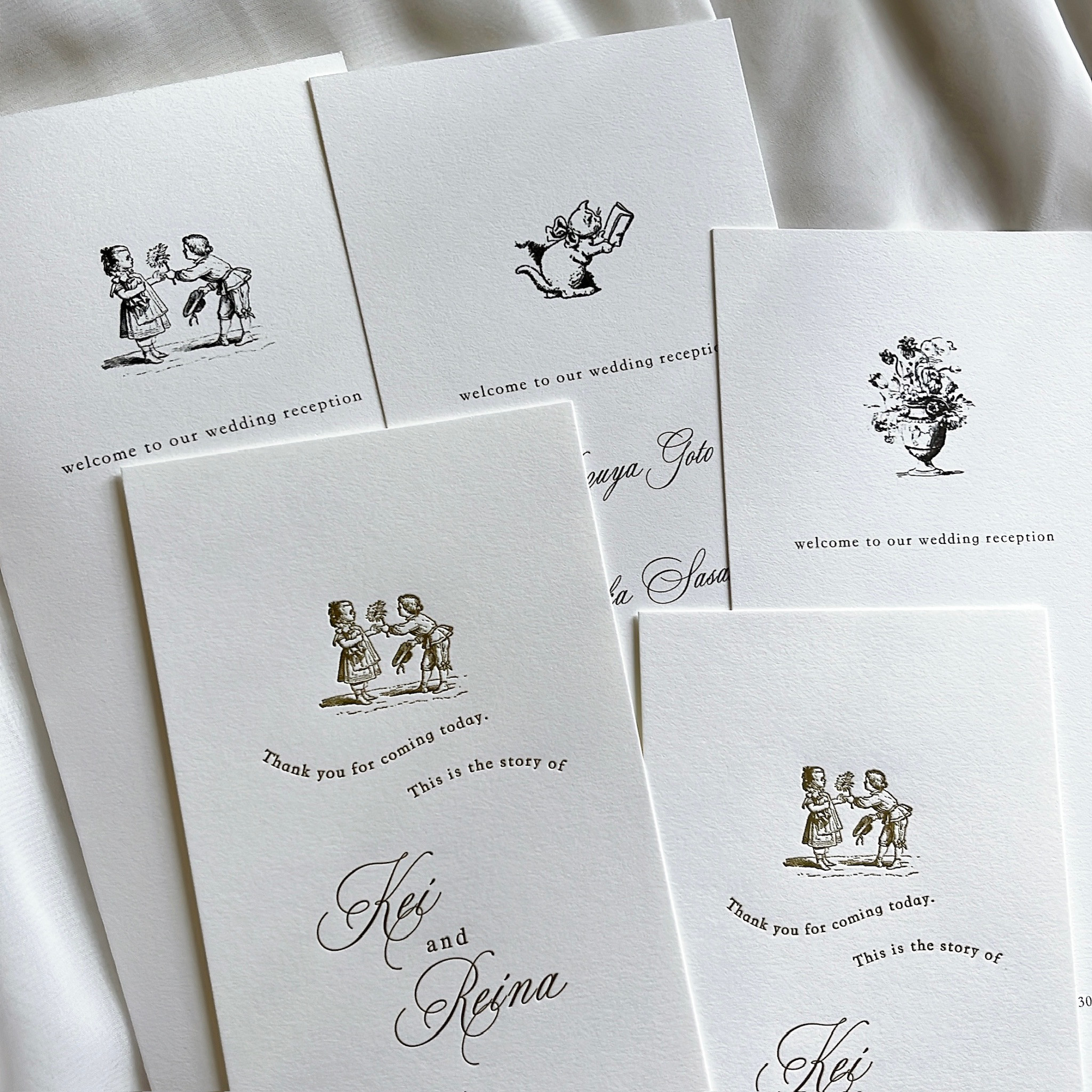 クラシックレター席次表