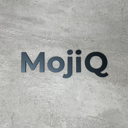 マットブラック】カラー フォント サイズも自由に選べるセミオーダーの