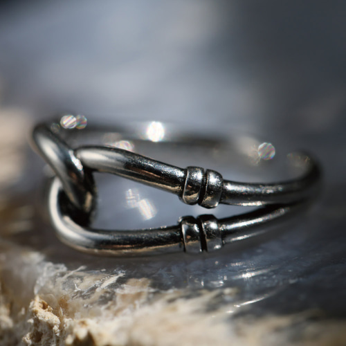 インフィニティ 指輪 リング フリーサイズ オープンリング シルバー925