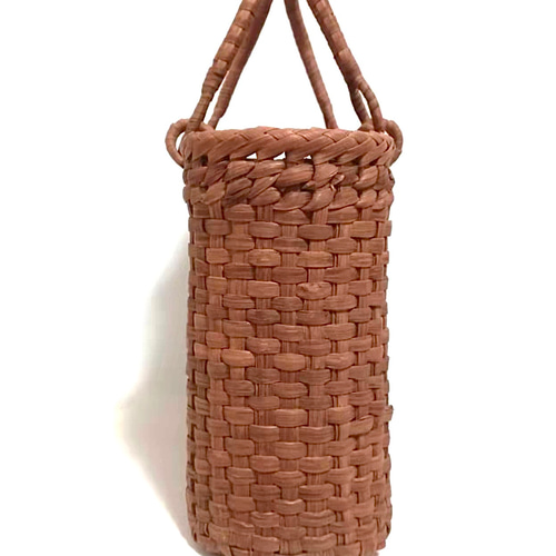 山葡萄バッグ円形小松編み かごバッグ 山葡萄バッグ魅力 通販 19571885  