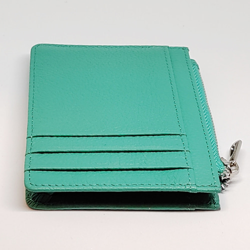 カードケース コインケース パスケース ファスナー付き 本革