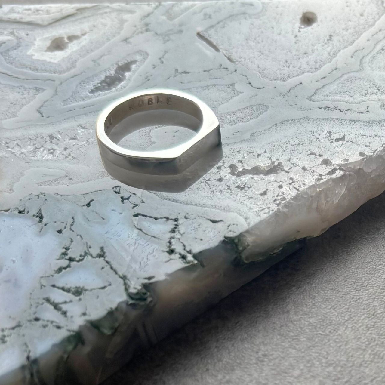 ⋆送料無料‣SignetRing Slim‣純銀・SV999