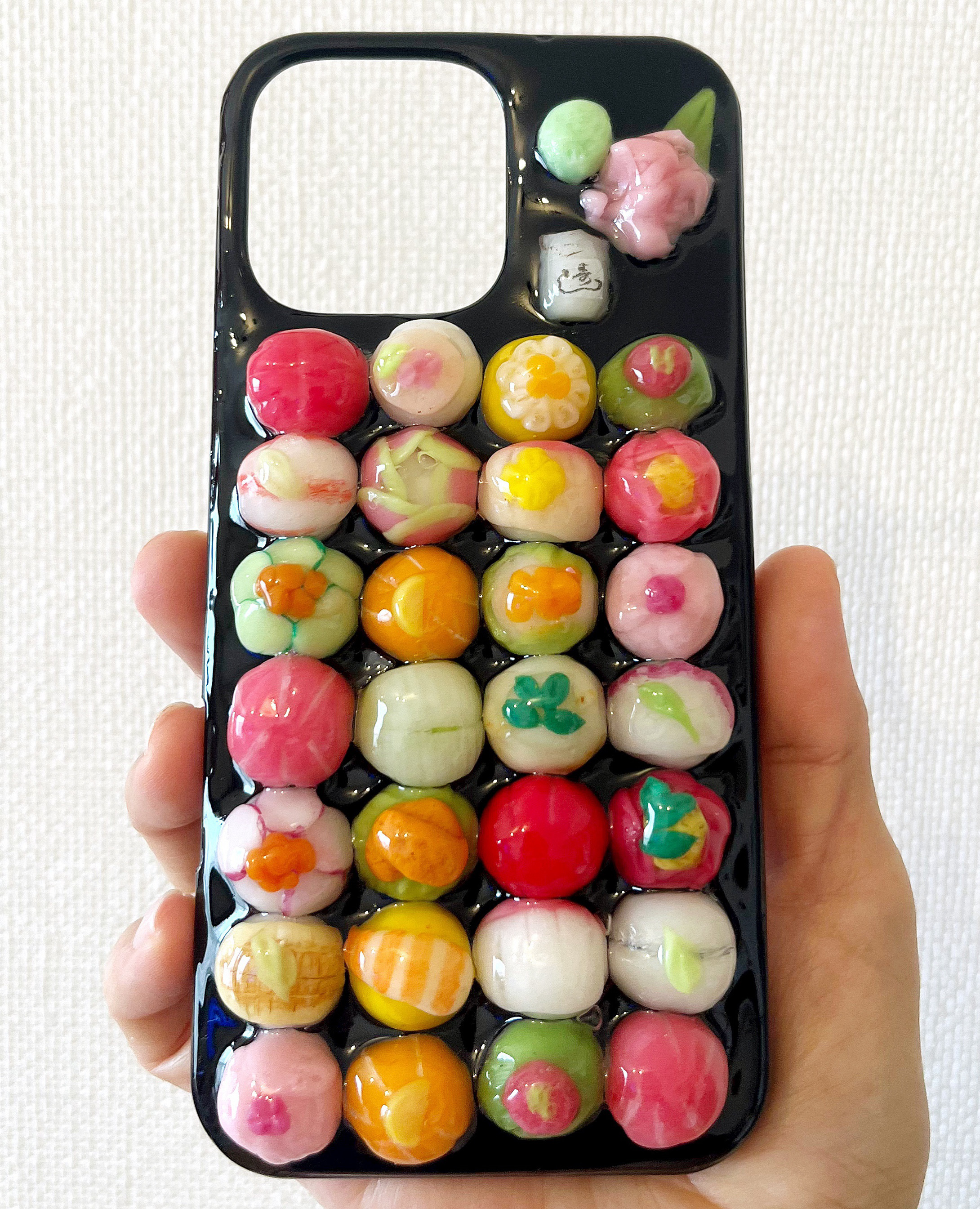 【新作】小さな手毬寿司スマホケース