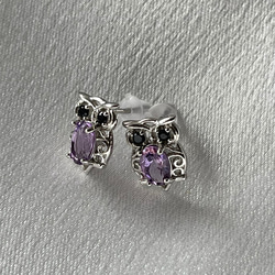 フクロウ（梟） ピアス（スタッド・一粒） の人気通販｜Creema