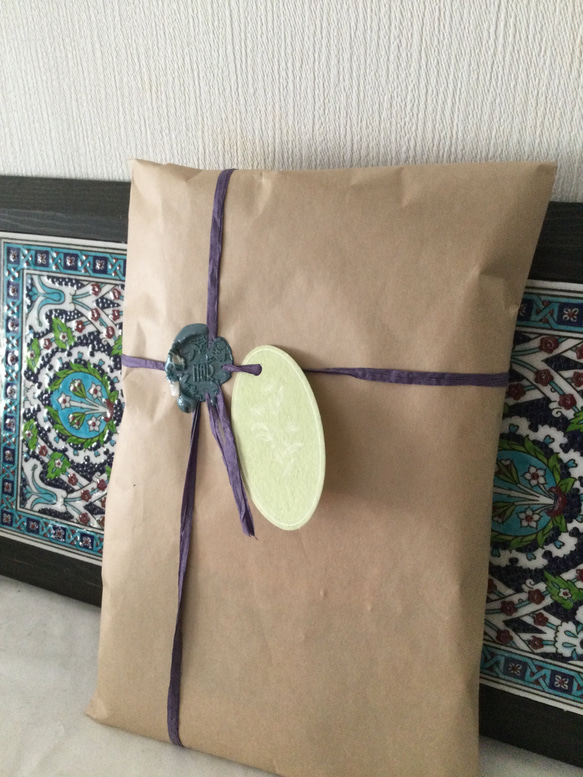 【技術と刺繍のアート作品】クッションカバー・クリーンハーヴィー 8枚目の画像