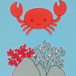 海の生き物　パネルシアター　サイズ変更可　海　保育教材　隠れん坊　クイズ 海の日　夏　8月　7月　知育玩具　手作り玩具 5枚目の画像