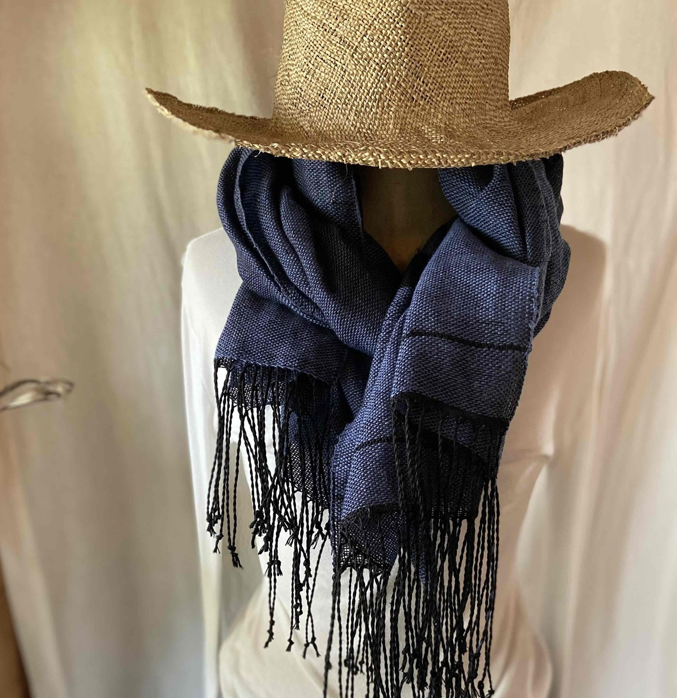 リトアニア リネン　ストール　B&B　#2505