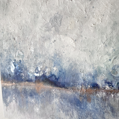 原画 『monsoon, blue.』 絵画 kemonokemo 通販 19573525｜Creema