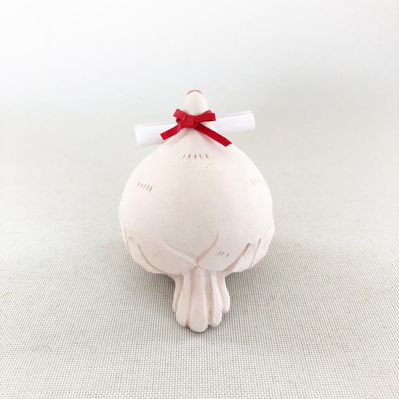 [受注制作]伝書鳩（素焼きのハト　置物） 9枚目の画像