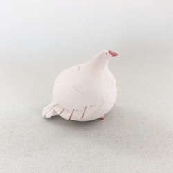 [受注制作]伝書鳩（素焼きのハト　置物） 5枚目の画像