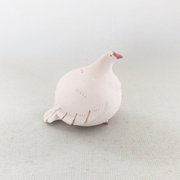 [受注制作]伝書鳩（素焼きのハト　置物） 5枚目の画像