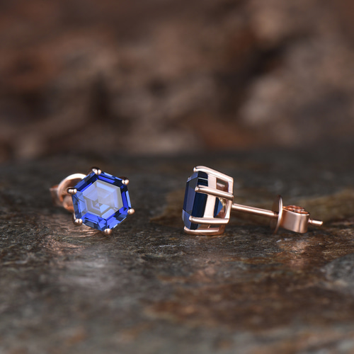 ブルーサファイアのピアス 楽天市場】ブルーサファイア ピアス プラチナ 1カラットUP スタッド