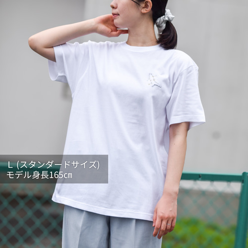 ニッチ デザインTシャツ メタルワンポイント ハンサム 2色 25nvn103w-02.jpg