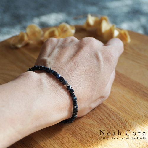 ブラックサファイアのブレスレット ブレスレット NoahCore 通販