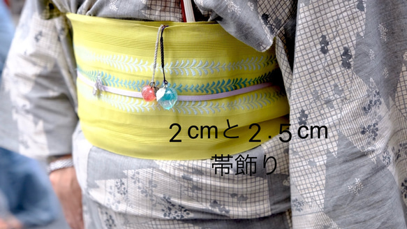 鬼灯レジンの3点セット（耳飾り&ネックレス） 16枚目の画像