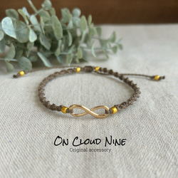 ペア価格】お揃いで身につけるワックスコードペアアンクレット♡選べる