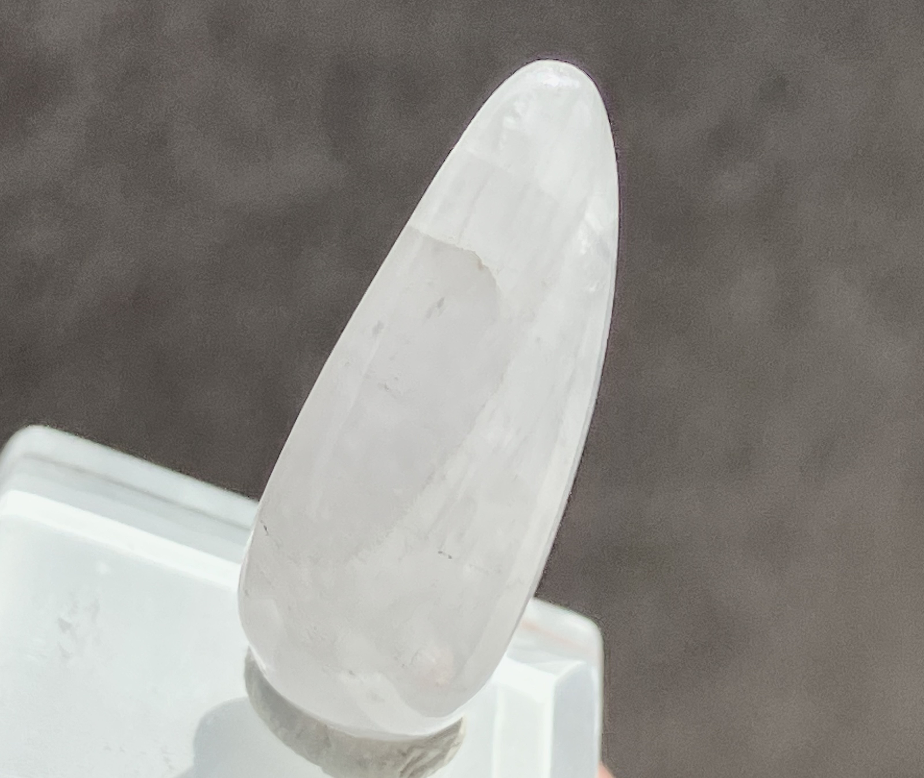 屋久島QUARTZ  磨き石　アシンメトリールース