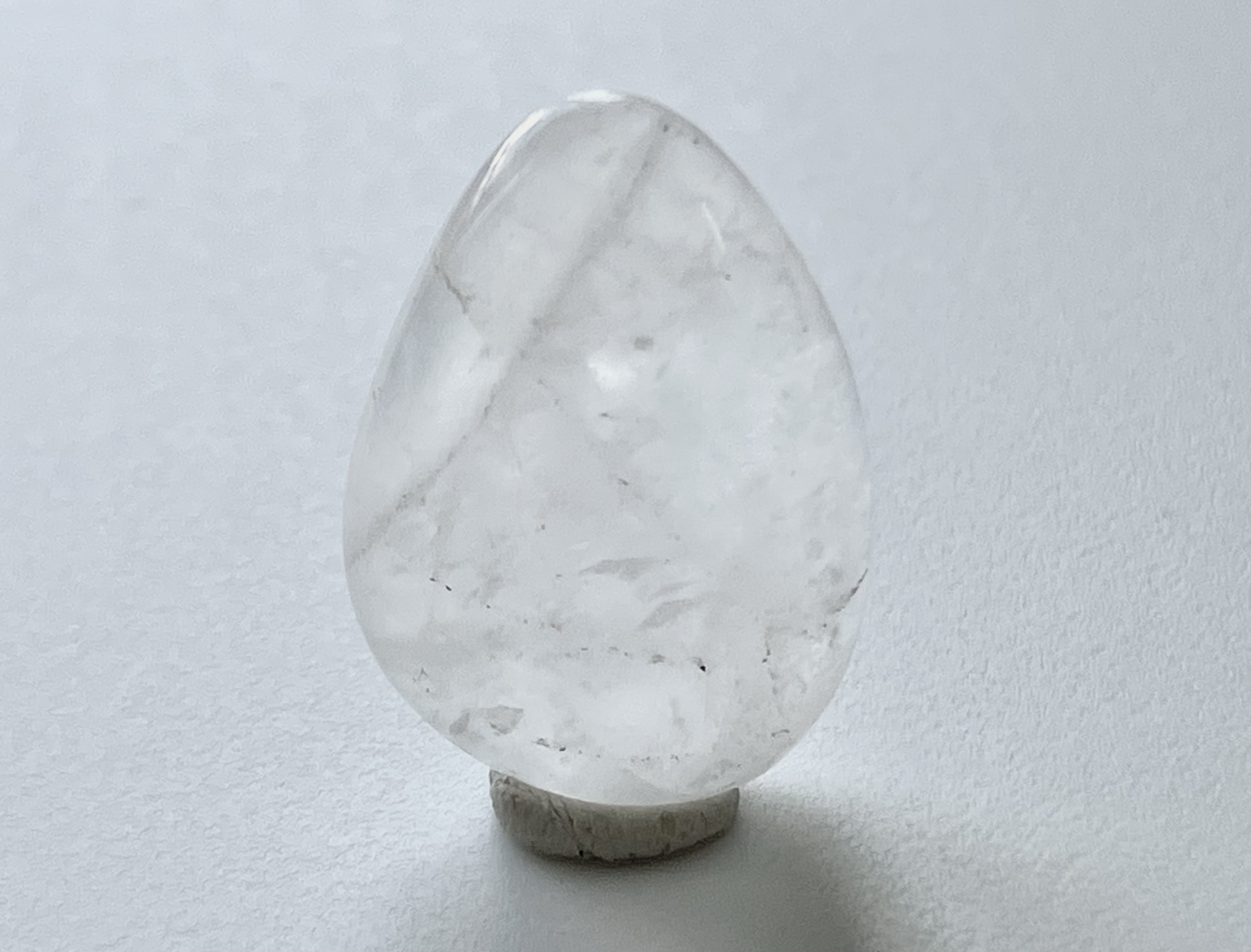 屋久島QUARTZ  磨き石　アシンメトリールース