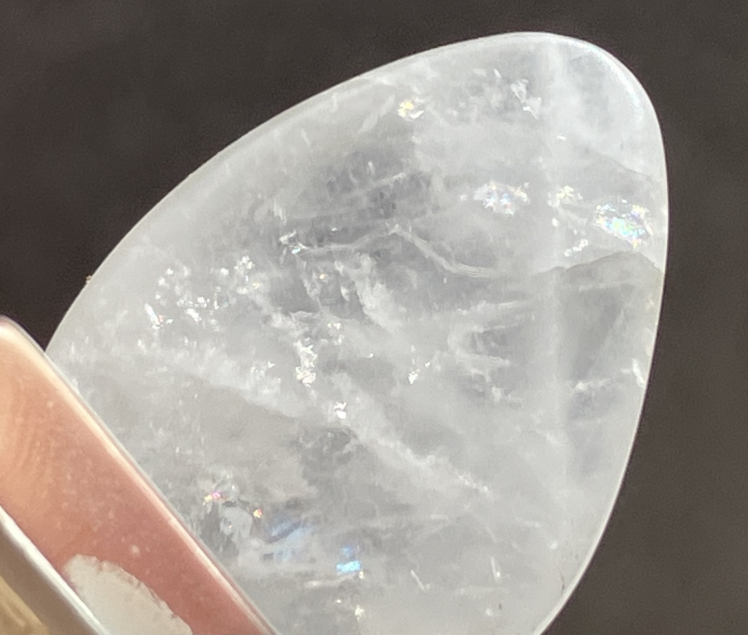 屋久島QUARTZ  磨き石　アシンメトリールース