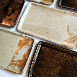 灰釉うな八皿 6枚目の画像