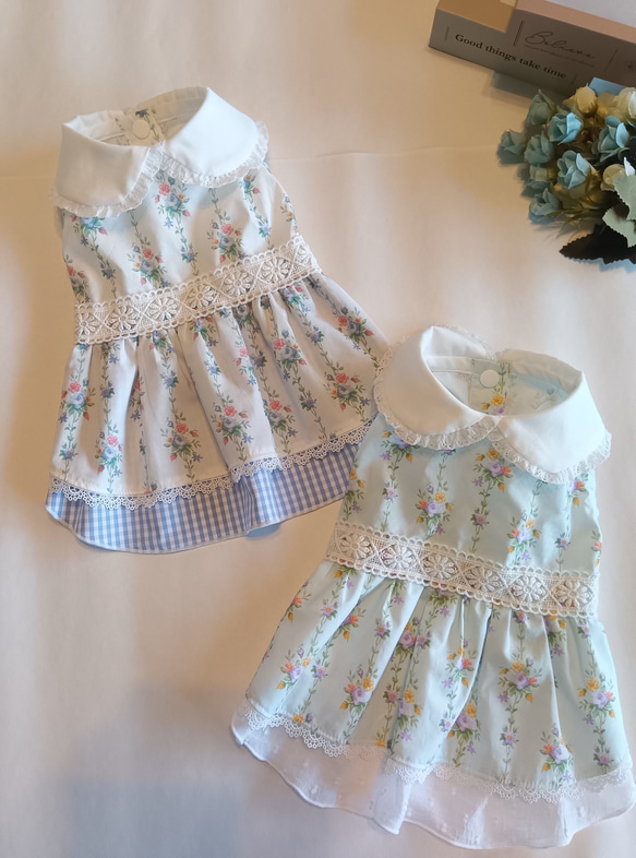 犬服 ドッグウェア ハンドメイド犬服 ワンピース