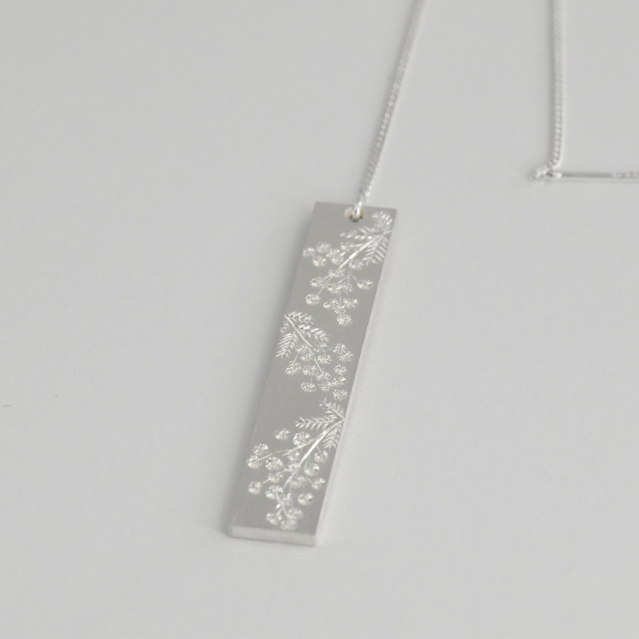 「mimosa」silver925/bookmarker/本の栞
