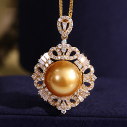 ヘイズジュエリー] 7-10mm オーロラアコヤ海水真珠ネックレス