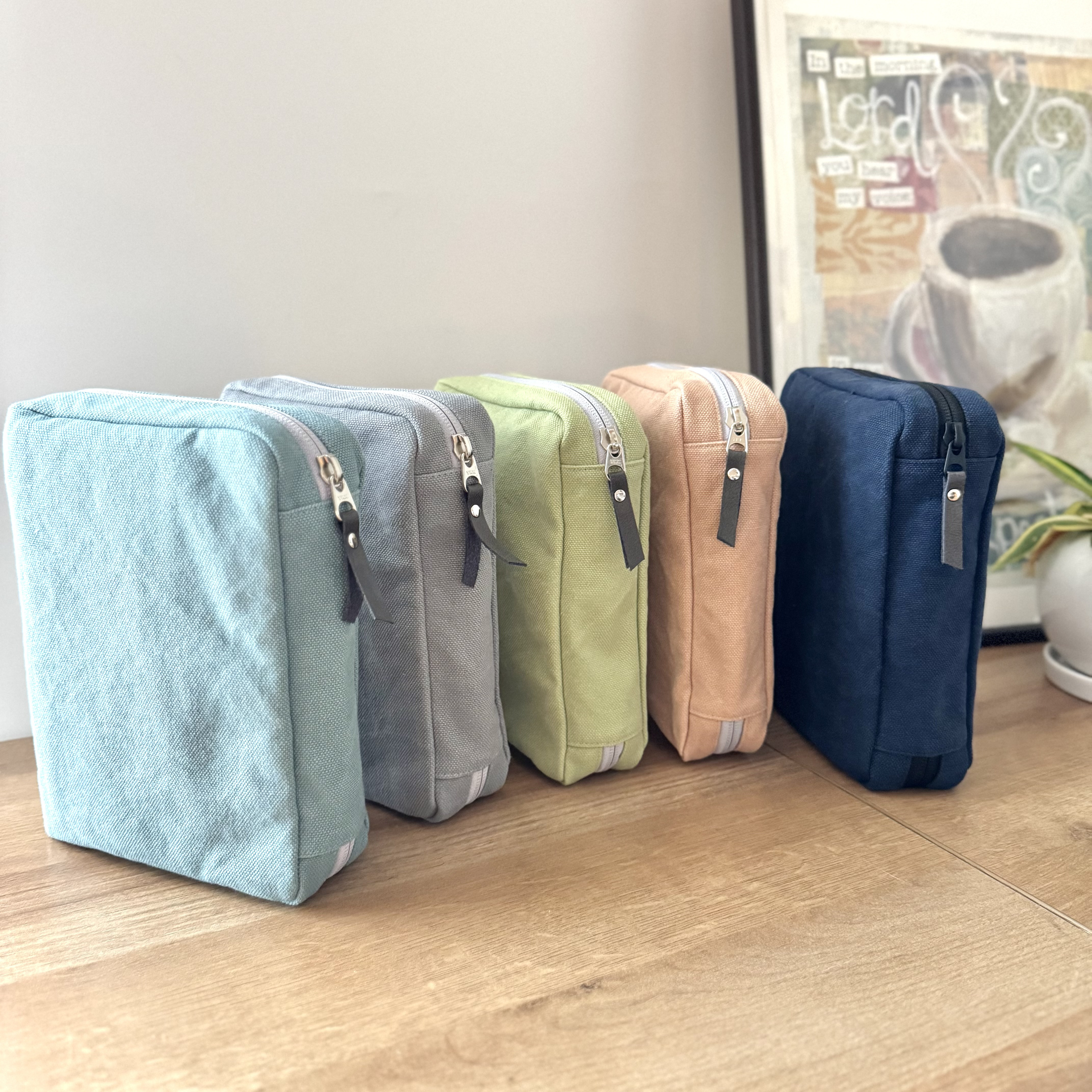 【中型用】シンプルなのに味わいのある聖書カバー,バイリンガル聖書カバー