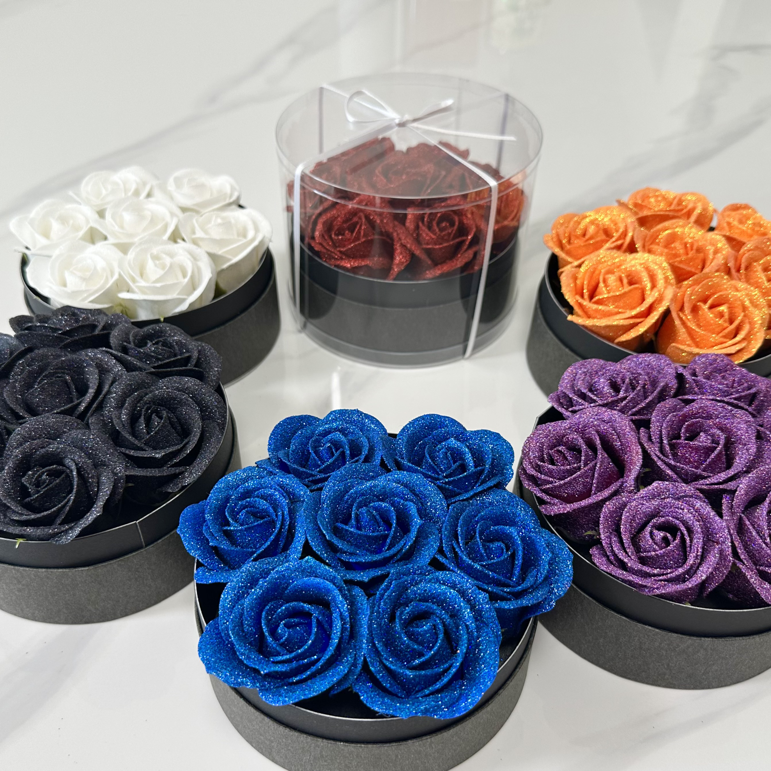 Box Rose / Blue