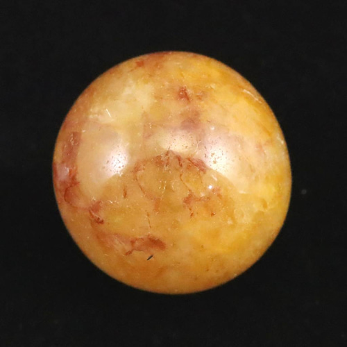 【H&E社正規品／保証書付き】ヒマラヤ・レッドゴールド・アゼツライト スフィア H&E社 ヒマラヤレッドゴールドアゼツライト 25mmスフィア 22.1g #28403