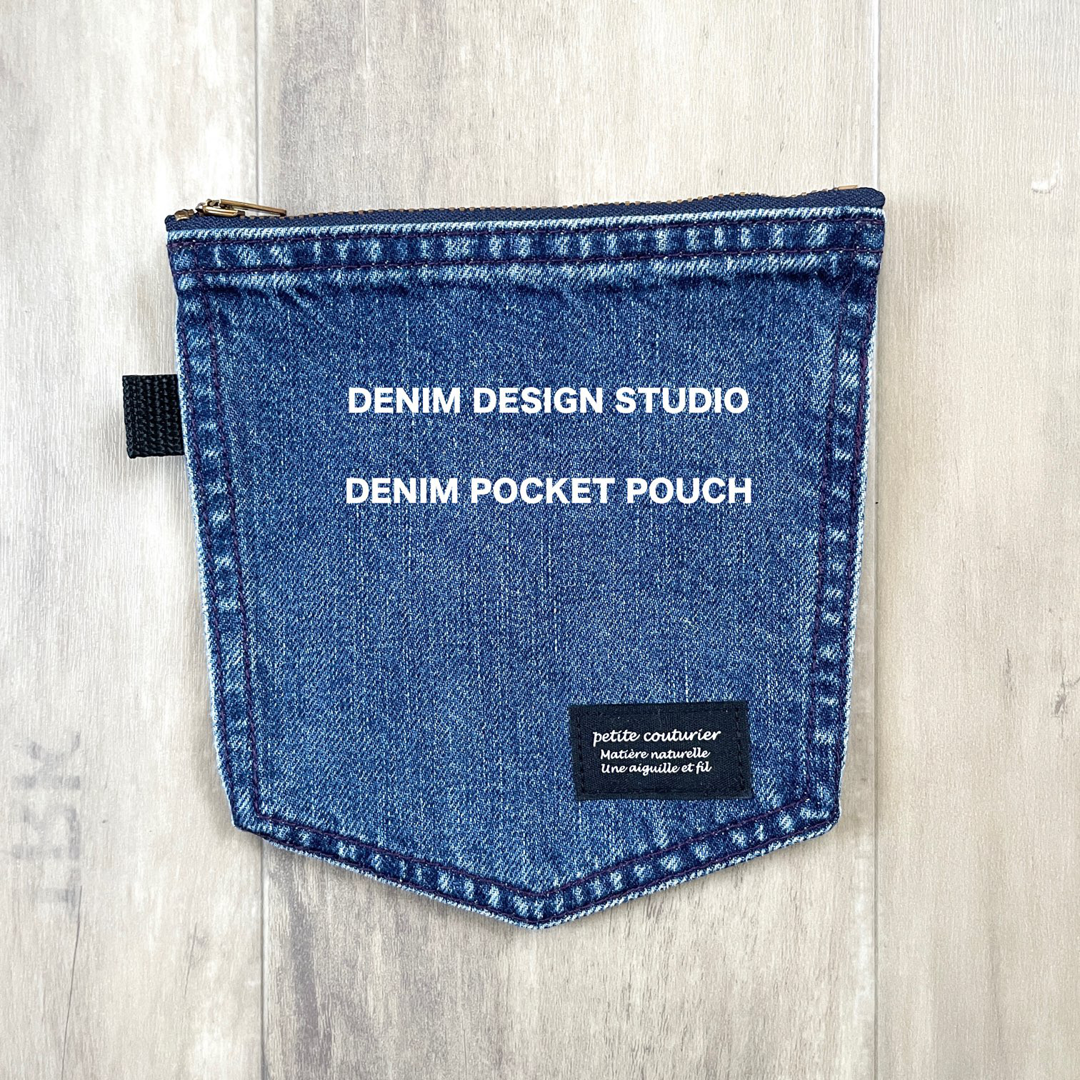 リメイクデニムポケットいっぱいポーチ コロ葱(マロ)様