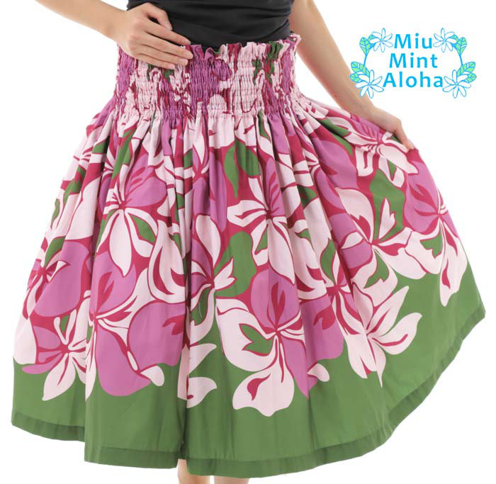 パウスカート 細見えパウスカート　フラダンス　太って見えないパウスカート　p00861　受注生産および即納