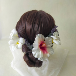 ユリの髪飾り ヘッドドレス ヘッドドレス（アクセサリー） riri-hana