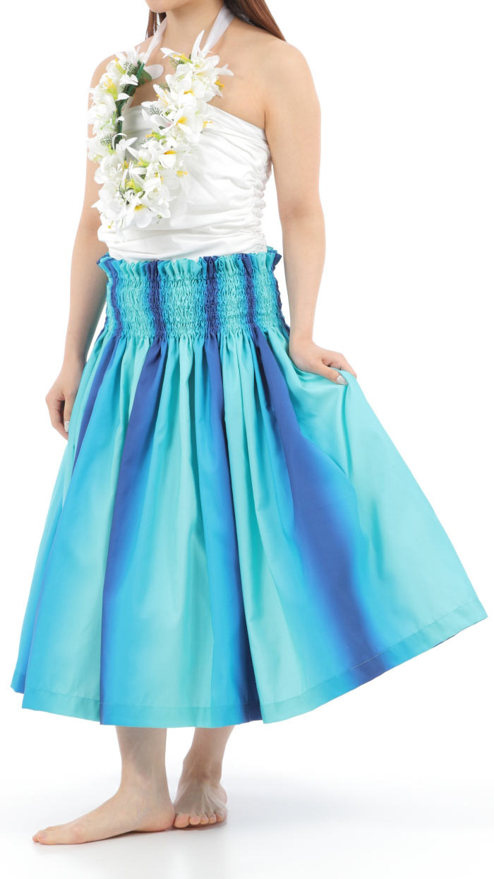 パウスカート　フラダンス　太って見えないパウスカート　p00912　受注生産および即納