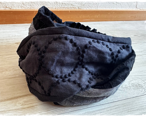 ミナペルホネン ターバン ミナペルホネン【tambourine】 ねじりヘアバンド ＊ ヘアバンド