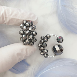 【さとう式公式カフ】金属アレルギー対応・テラヘルツ・まるでイヤリングのようなイヤーカフ・さとう式ビューティーカフ 1枚目の画像