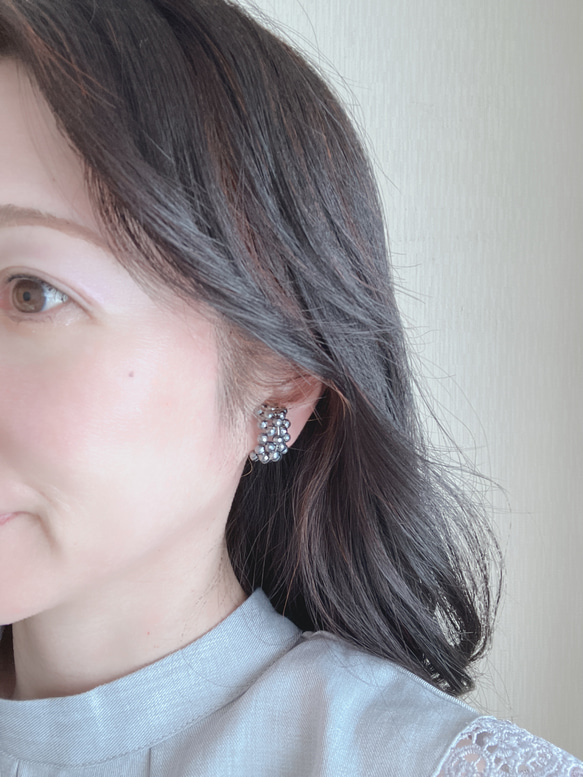 【さとう式公式カフ】金属アレルギー対応・テラヘルツ・まるでイヤリングのようなイヤーカフ・さとう式ビューティーカフ 3枚目の画像