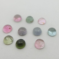 天然石　カボション　トルマリン バイカラートルマリン カボション ブラジル産 0.32ct【240823