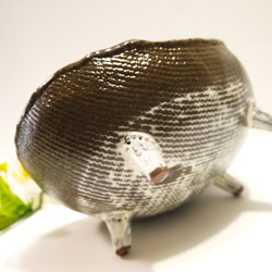 ＜creema限定＞脚付き深鉢　花水木（ハナミズキ） 5枚目の画像