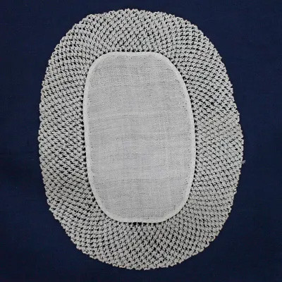 手編み楕円センターピース（No.3012）