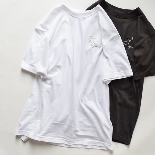 Bibiy. ホワイト 星型刺繍 Tシャツ タグ付き BIBIY. MADE | B. STAR TEE WHITE｜Bibiy.