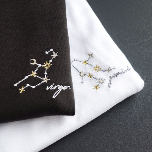 Bibiy. ホワイト 星型刺繍 Tシャツ タグ付き Bibiy. ホワイト Tシャツ 星形刺繍 - メルカリ