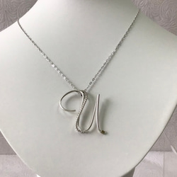 ｱﾙﾌｧﾍﾞｯﾄ ﾍﾟﾝﾀﾞﾝﾄ「U」SILVER ネックレス・ペンダント opszoukei 通販