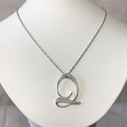 ｱﾙﾌｧﾍﾞｯﾄ ﾍﾟﾝﾀﾞﾝﾄ「U」SILVER ネックレス・ペンダント opszoukei 通販